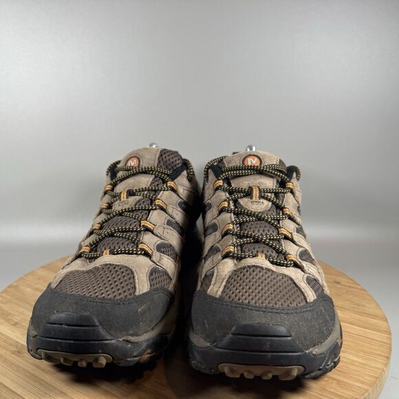 Merrell Moab 2 Ventilator Shoes Mens 9‎ Vibram Low Brown Trail Hiking Walking - Picture 2 of 8